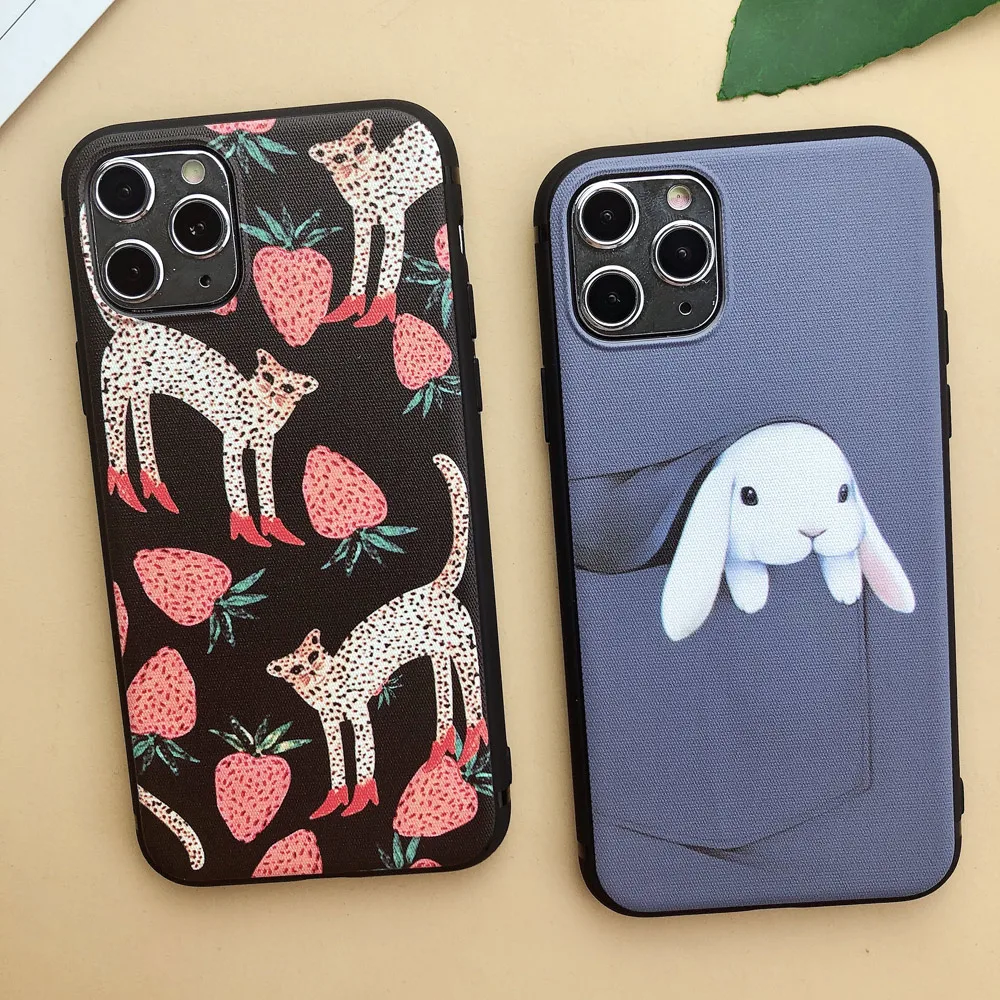 Мягкий чехол из ТПУ для iphone 11 Pro Xs MAX XR X 6 6s 7 8 plus|Бамперы| |
