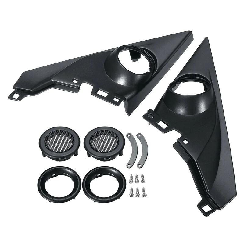 Top!-1.5 Inch Pair Front Pillar Althorn Tweeter Covers Car Refitting Speaker Boxes Mounts for Honda Civic 2016-2019 | Автомобили и
