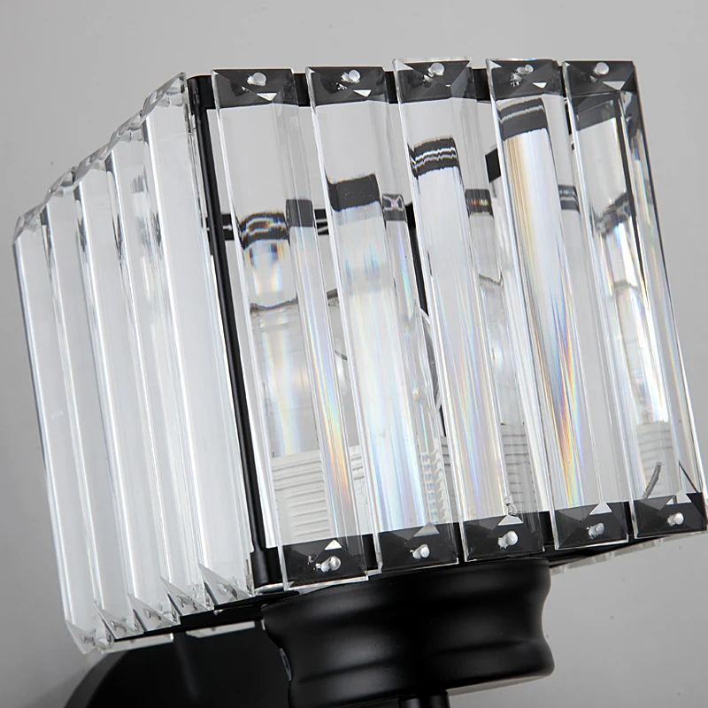 FKL современный настенный светильник s Хрустальный Золотой прикроватный вилла