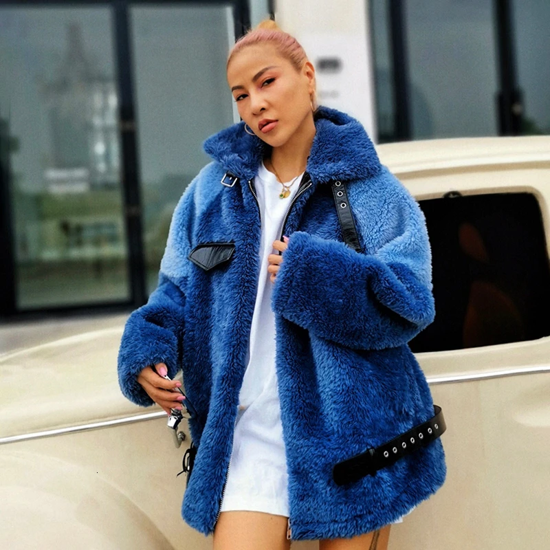 TWOTWINSTYLE женские Куртки из искусственной кожи в стиле пэчворк с воротником