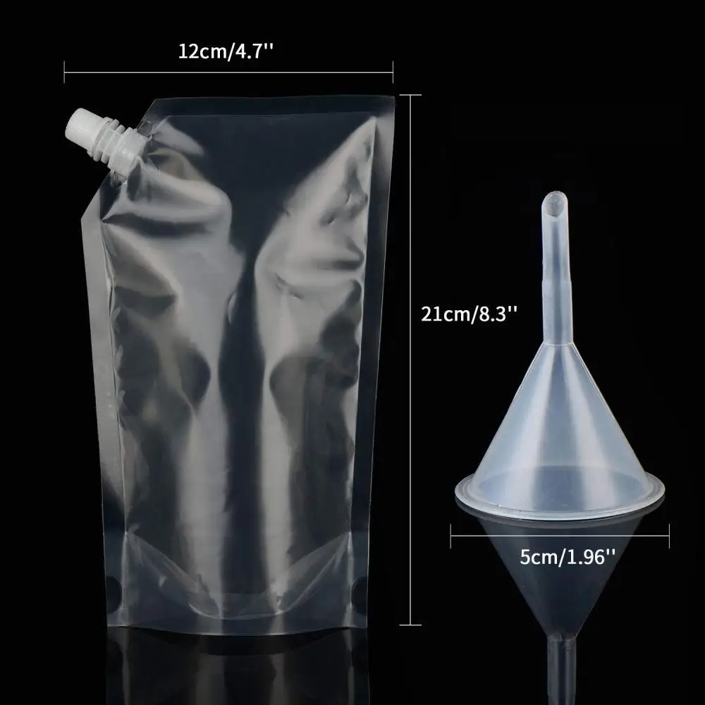 13 шт пластиковый мешок для ликера многоразовая бутылка напитков маскируемая