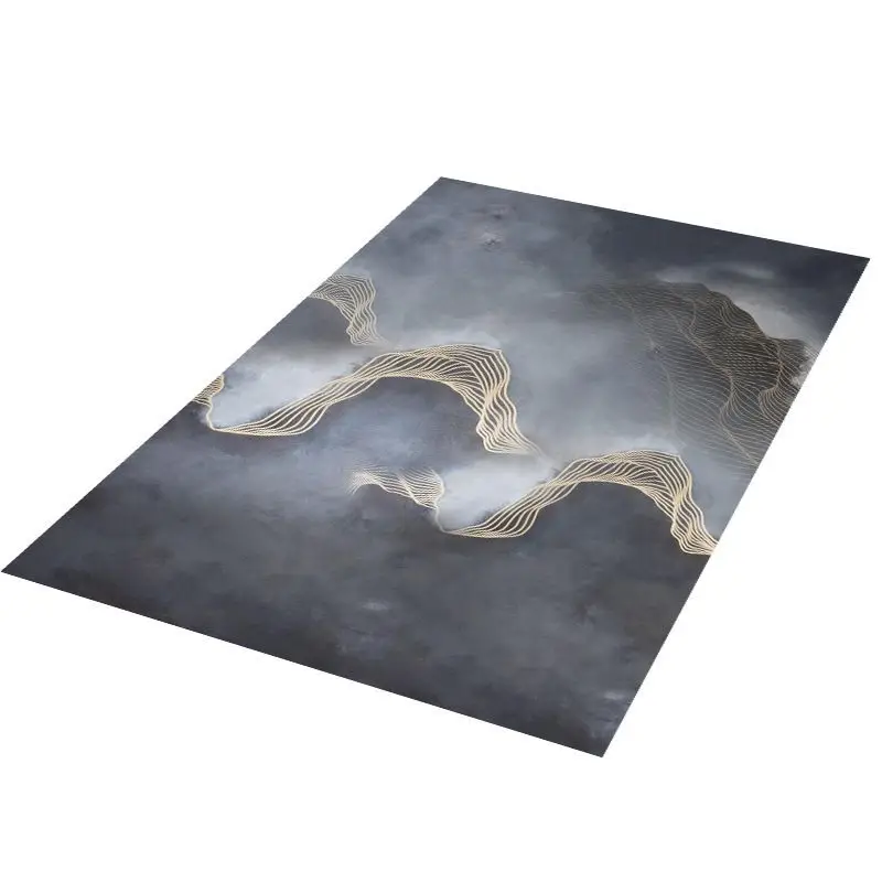 Современный геометрический Коврик для дома спальни прикроватный журнальный