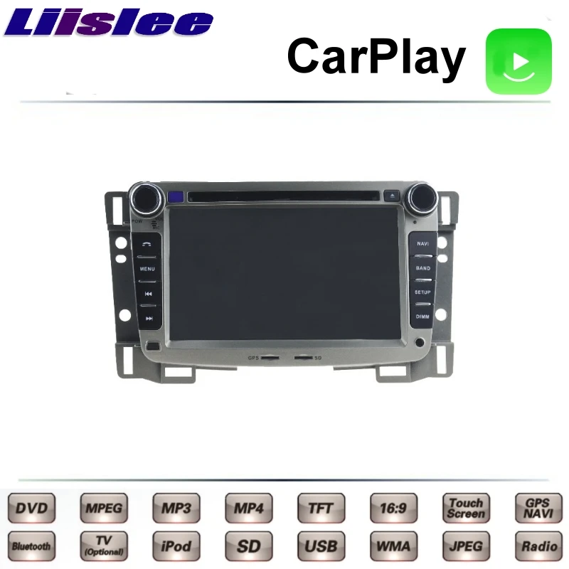 LiisLee для Chevrolet Sail 2014 2015 2016 2017 2018 Автомобильный мультимедийный телевизор DVD GPS Радио