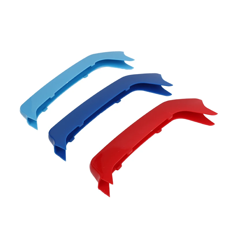 

3pcs Car 3D M Styling Front Grille Trim for BMW X2 Series F39 2018-2020 Bumper Cover Strip Strips Stickers Cover Dropship