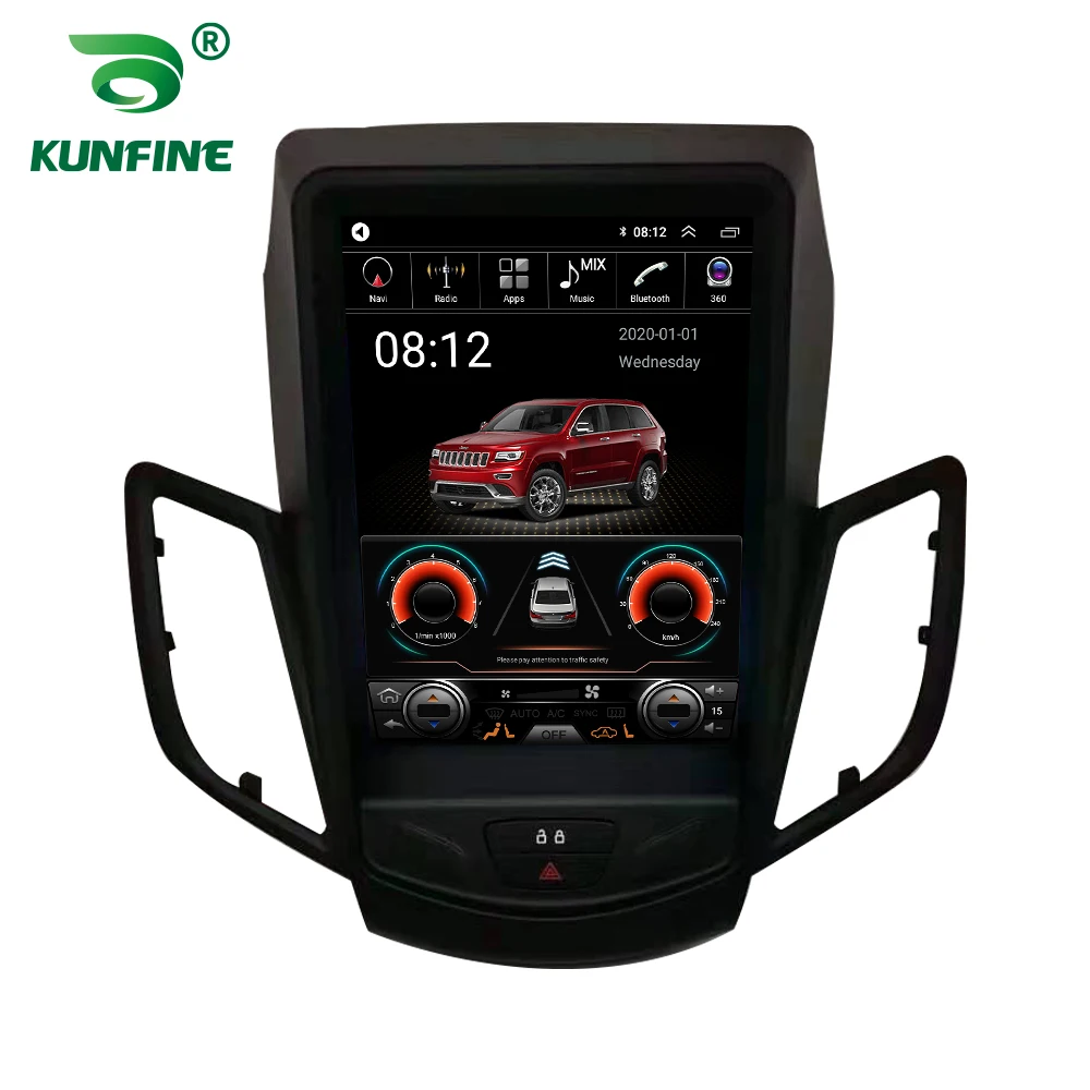 Экран Tesla Android 10 0 4 Гб RAM 64GM ROM Восьмиядерный автомобильный DVD GPS плеер Deckless Car Stereo для