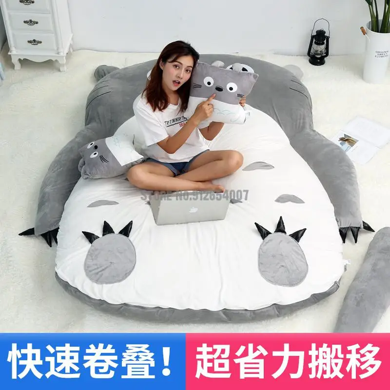 Мультяшный милый ленивый диван-кровать chinchilla tatami матрас двойной напольный