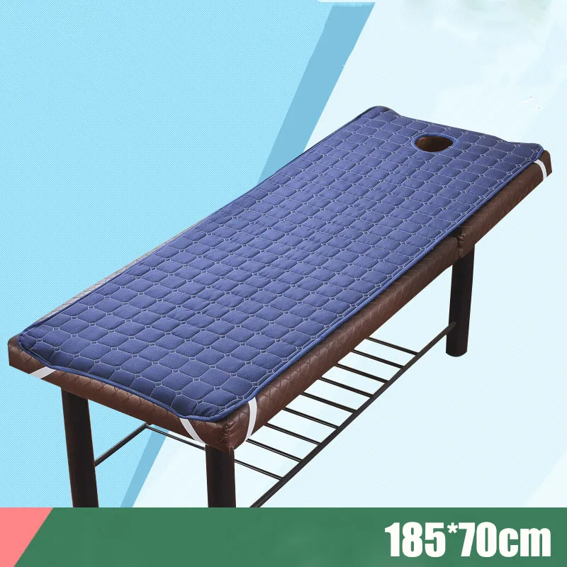 Solid Beauty Salon Massage Table Bed Sheet Skin-Friendly SPA Treatment Cover with Breath Hole 185*70cm | Дом и сад