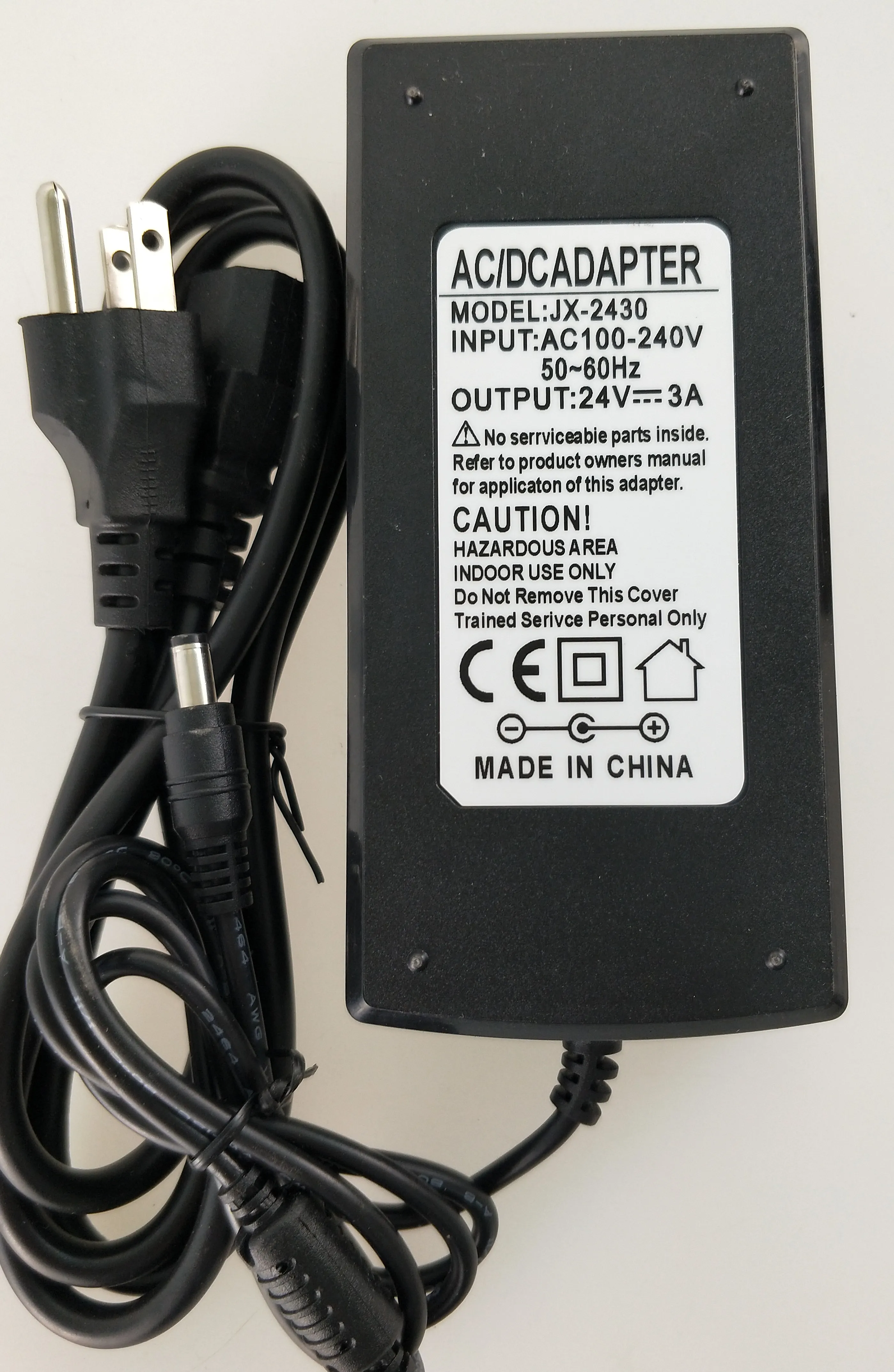 Выход DC24V3A адаптер питания Вход AC 100 240V + кабель питания|Адаптеры AC/DC| |