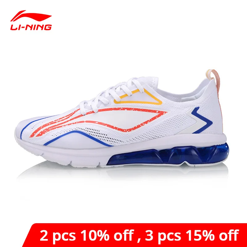 Мужские кроссовки для бега Li Ning ARHP043 XYP928 дышащие с пузырьковой дугой | Спорт и