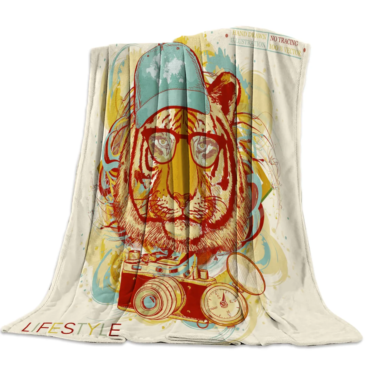 Цветное фланелевое одеяло в виде животного модное мягкое Фланелевое Покрывало