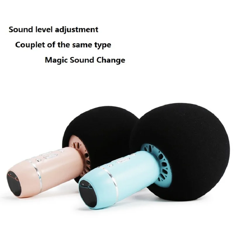 

Bluetooth wireless handheld microphones household karaoke one-piece broadcast receiver applies to sing the karaoke