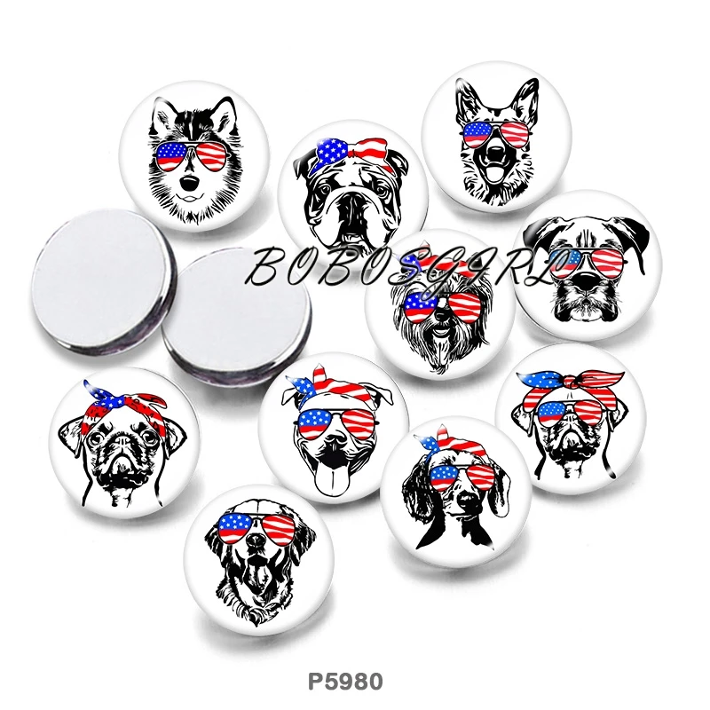 

Круглый Стеклянный кабошон с плоским основанием, США, 4 июля, 12 мм/18 мм/20 мм/25 мм/30 мм, фурнитура для изготовления P6250