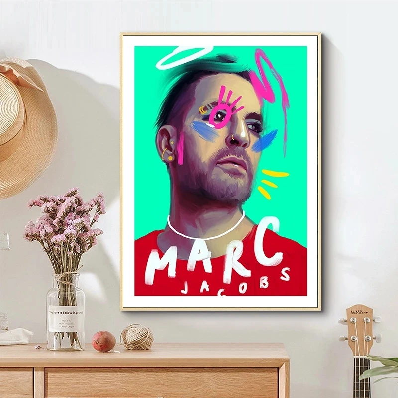 

Celebrity Canvas Paintings Color Graffiti Character Posters and Prints Nordic Wall Art Pictures Living Room Home Decoration