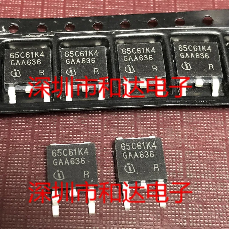 

5 шт. 65C61K4 IPD65R1K4C6 TO-252 700V 8.3A