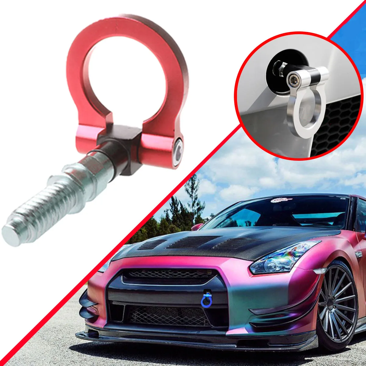 Универсальный Гоночный буксировочный автомобиль Буксировочный Крюк