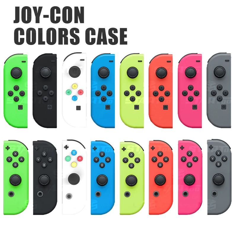 Сменный корпус для Nintendo Joy Con зеленый розовый красный чехол NS JoyCon контроллера NX
