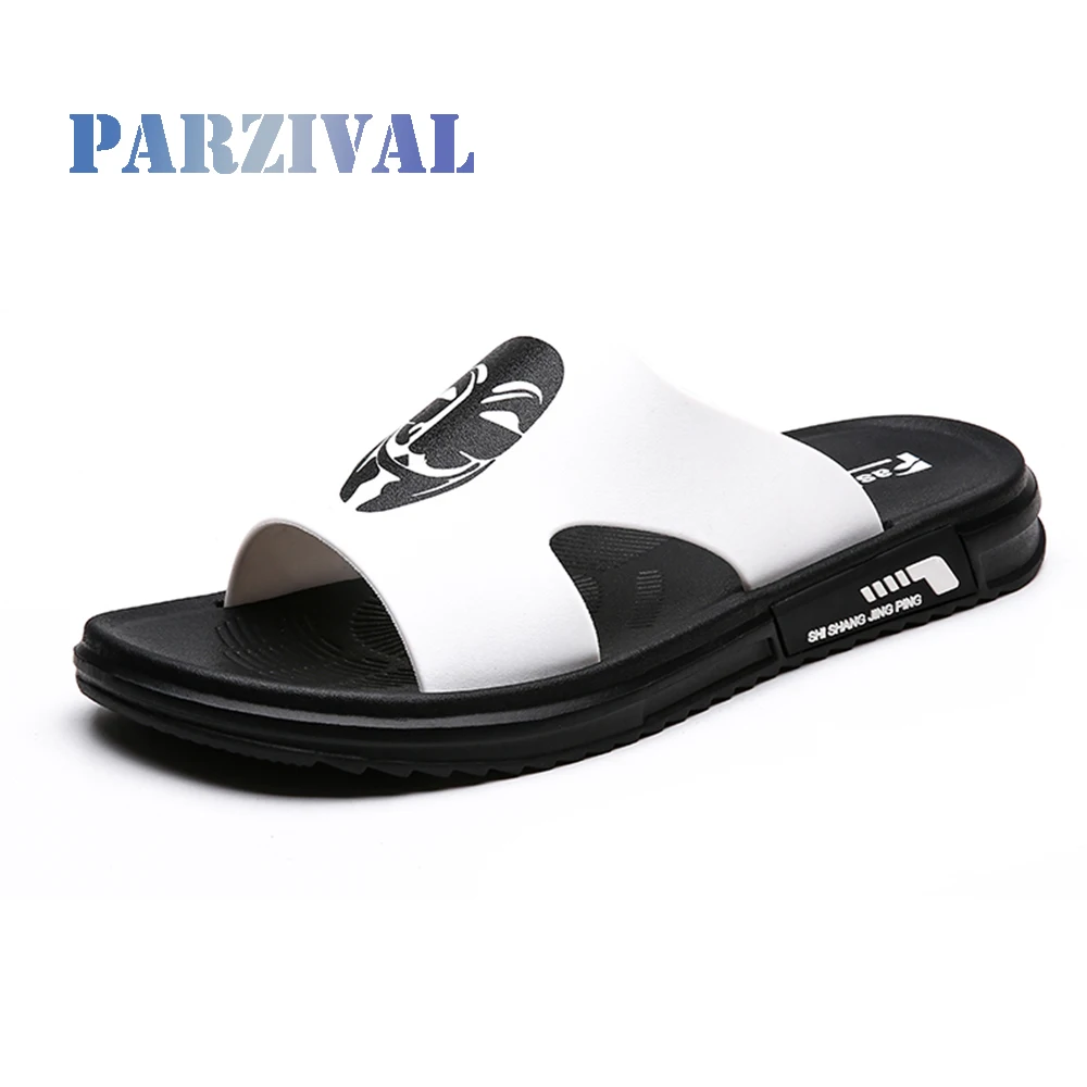 Тапочки PARZIVAL мужские из ЭВА Нескользящие удобные шлепанцы для улицы домашние на