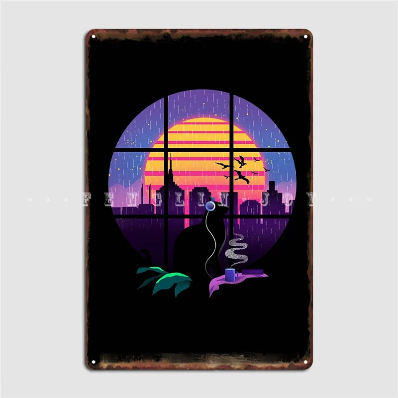 

2 Am Mood Metal Plaque Poster Classic Cinema Living Room Wall Plaque Cave Pub Tin Sign Poster