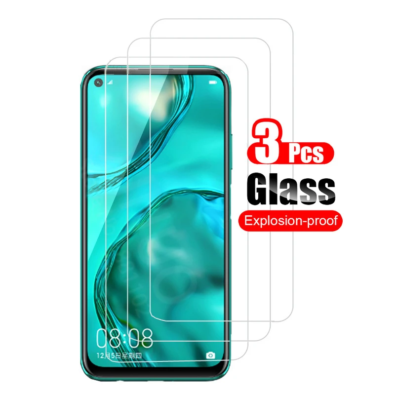 Защитное стекло закаленное для huawei P40 Lite 3 шт.|Защитные стёкла и плёнки телефонов| |