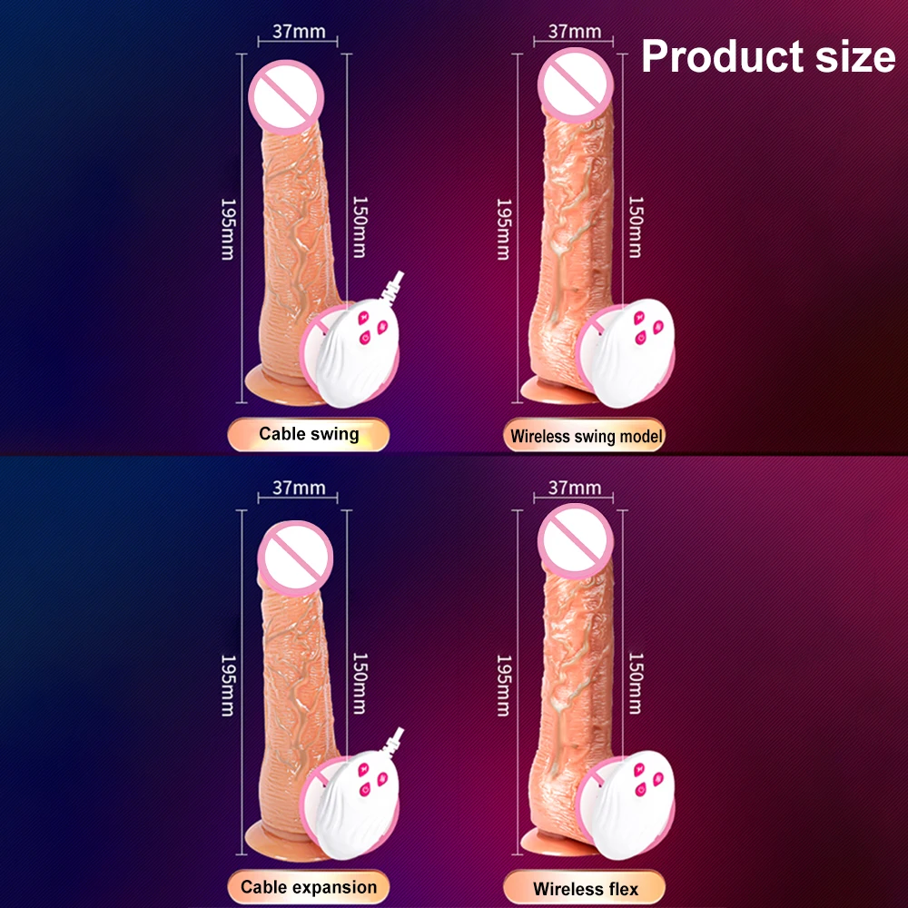 Реалистичный фаллоимитатор вибратор для женщин G-spot массаж мастурбация