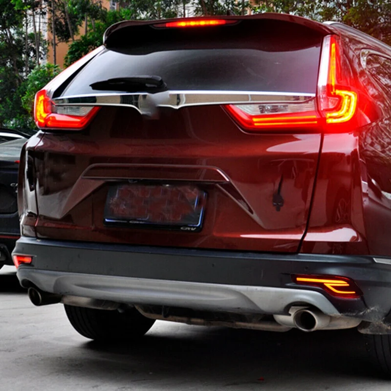 

Rear Bumper Reflectors Brake Taillight Fog Lamps Kit For Honda CR-V CRV 2017-19