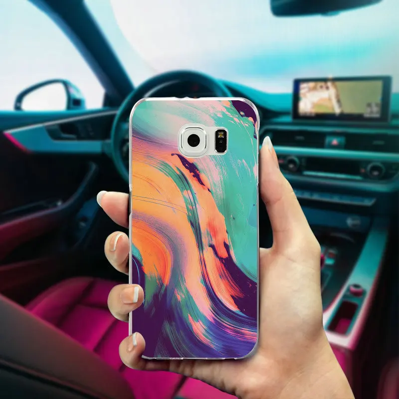 Силиконовый чехол для Samsung Galaxy Note 2 3 4 5 8 S3 S4 S5 Mini S6 S7 S8 S9 Edge Plus | Мобильные телефоны и