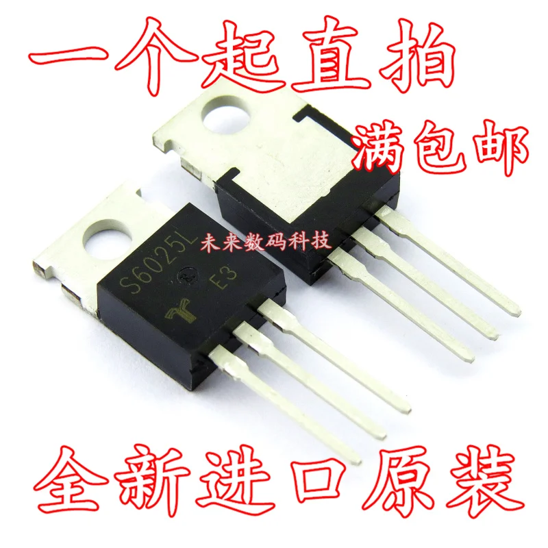 10 шт./лот S6025L 25A 600V TO 220| |