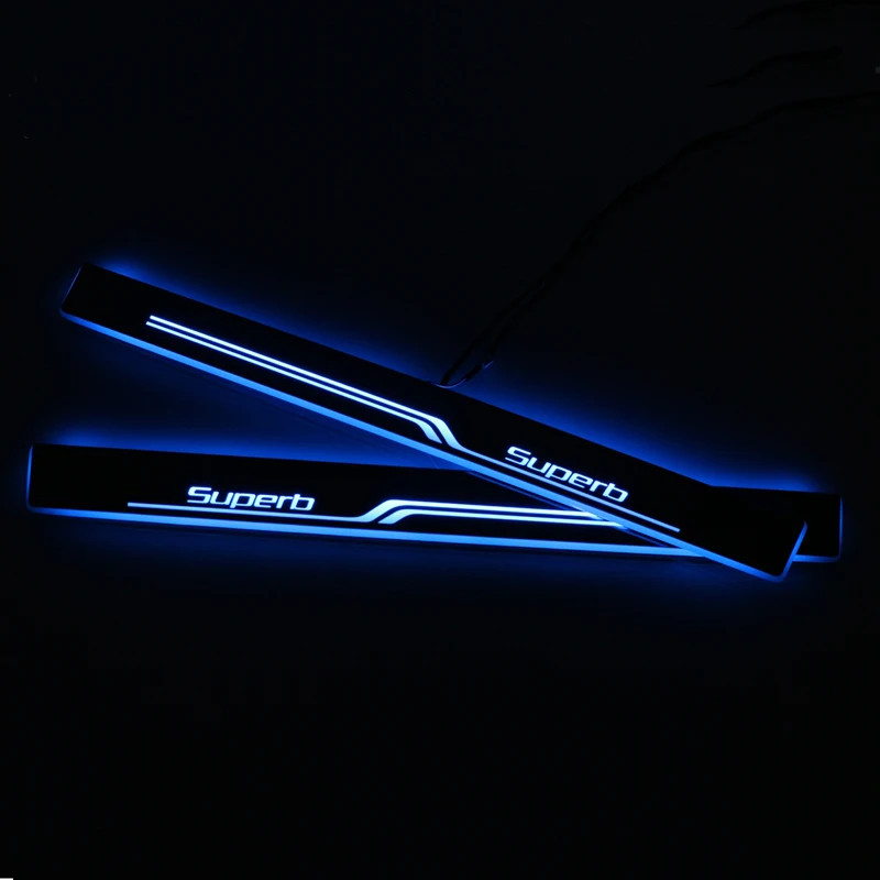 CARPTAH отделкой педаль автомобиля внешние Запчасти светодиодный порога Накладка