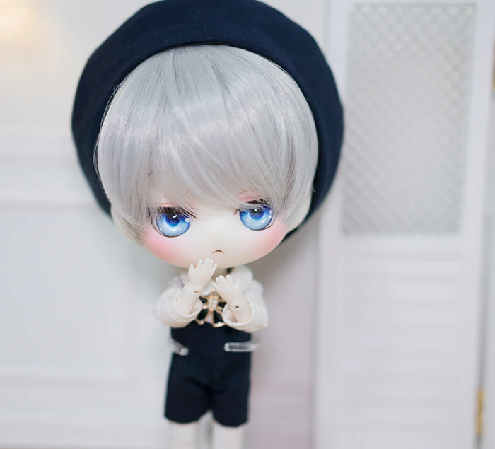 Модель тела HeHeBJD Nunu 1/8 кукла для маленьких девочек и мальчиков мультяшная с