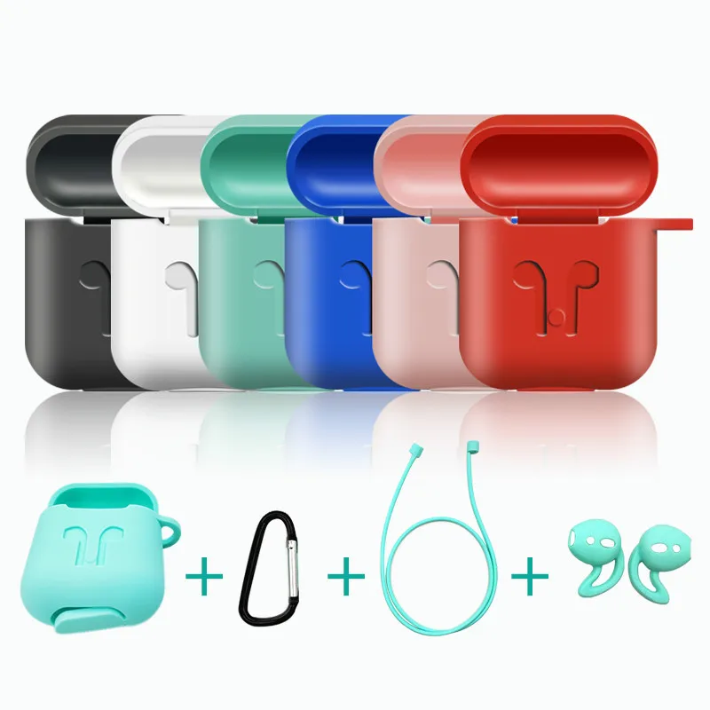 Силиконовый чехол для наушников Apple Airpods Air Pods 1 2|Наушники и гарнитуры| |