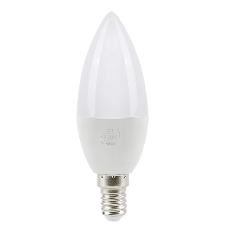 

1pcs WiFi Smart Bulb LED 4W RGB E14/E10/E27/B22 color changing light bulb Voice Remote App Control work with Alexa Google play