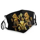 Многоразовая маска для лица для взрослых для мужчин и женщин Saint Seiya, многоразовая защита от запотевания, от пыли, респиратор для Рыцари зодиака