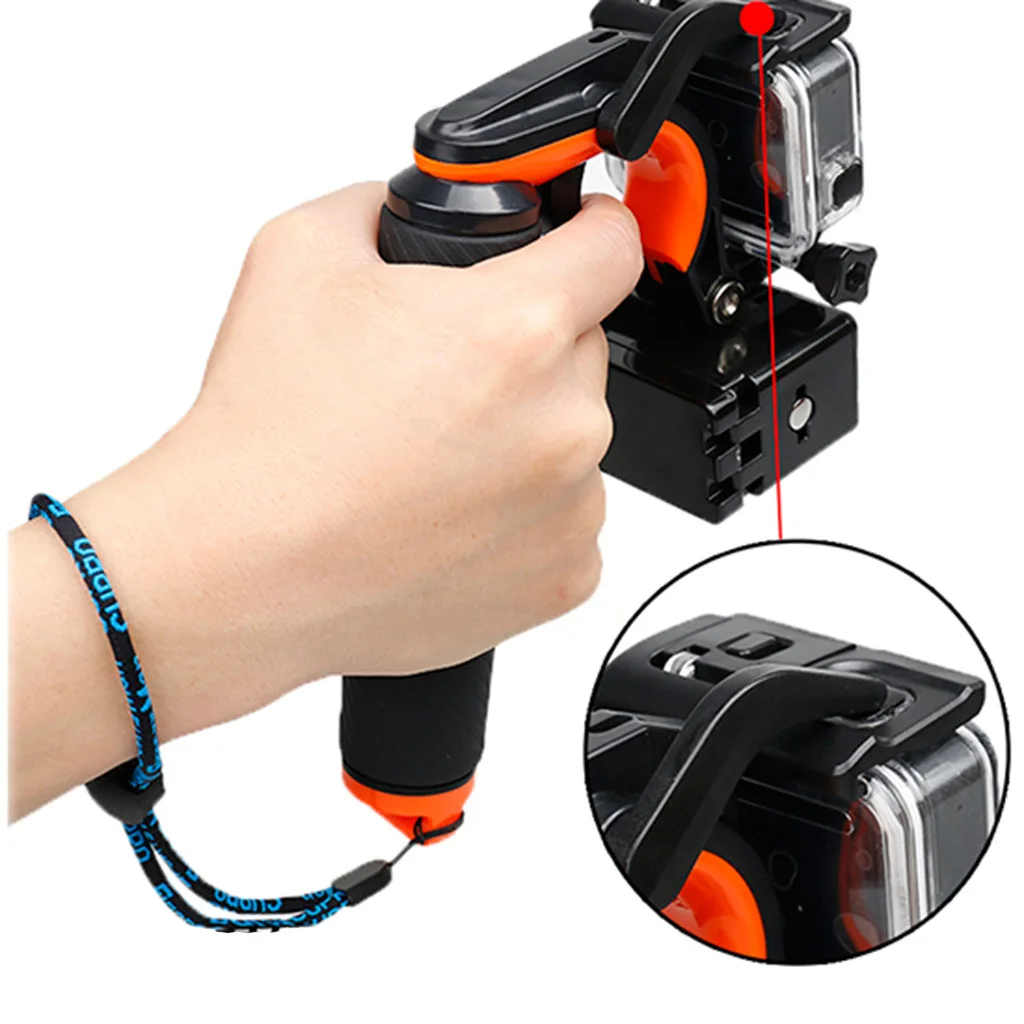 Спуск затвора плавающая рукоятка для дайвинга палка GoPro HERO 8 7 6 5 4 Sj5000 XiaomI Yi4k затвор