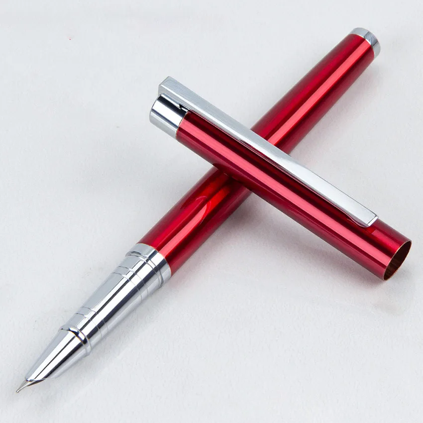 

Финансовый наконечник 0,5 мм, чрезвычайно тонкая перьевая ручка, классические металлические школьные принадлежности для студентов