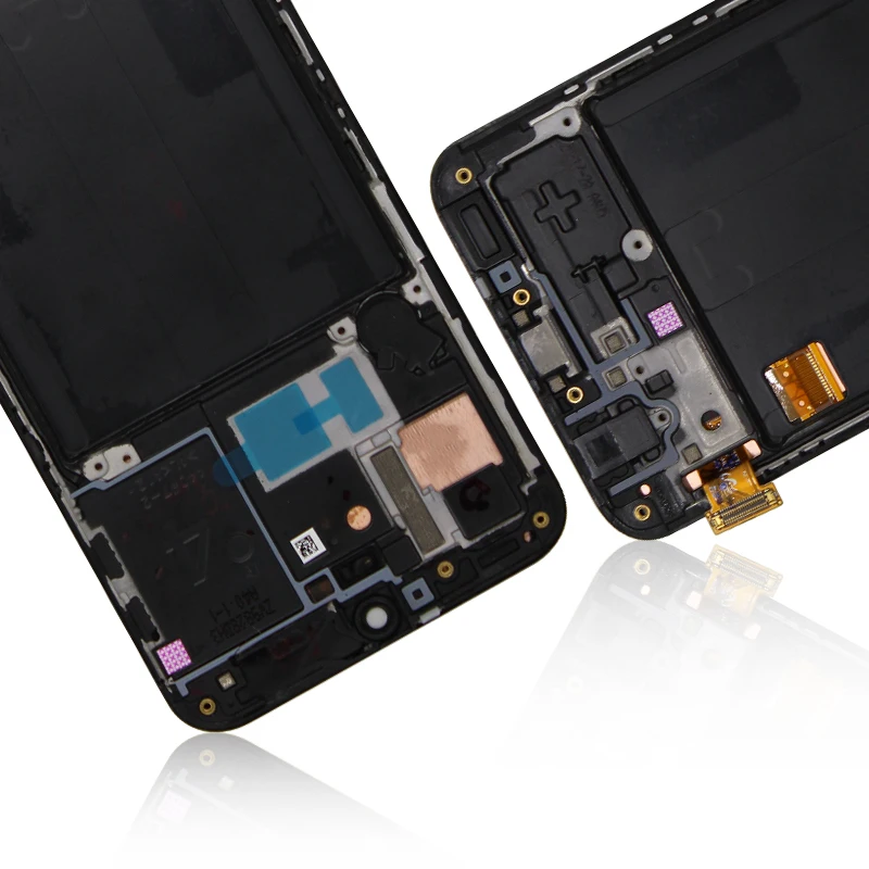 Оригинальный ЖК-дисплей Super AMOLED для Samsung A40 2019 A405 сенсорный экран дигитайзер