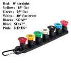 57 шт. 14 насадка для водяного пистолета для автомойки высокого давления насадка для пистолета-распылителя 0  15  25  40  насадка для водяного пистолета из пены автомобильные аксессуары