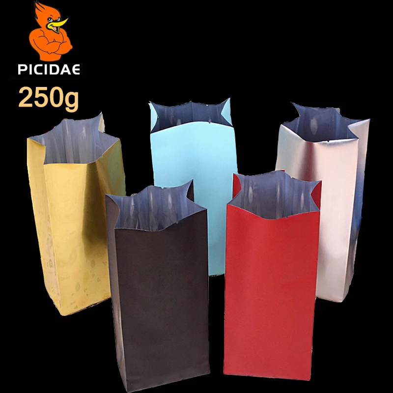 250 г Повседневный пакет для упаковки печенья закусок пищевых продуктов половина