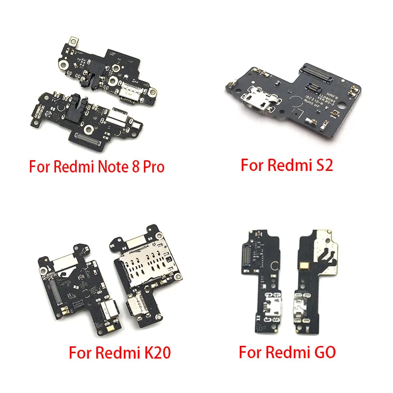 Новый зарядный порт для Xiaomi Mi 9T Redmi 8 8A S2 7A Note 6 7 9 5A 5 4X Pro Global USB док станция зарядное