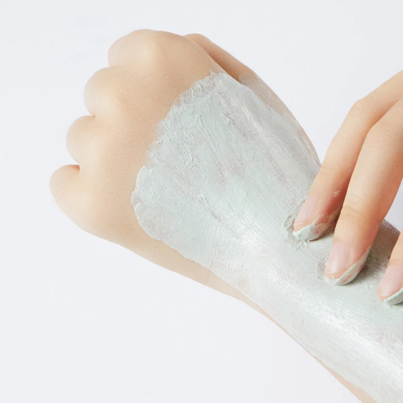 

Green Tea Ice Muscle Mud Mask For Face Care Gentle Hydrating And Oil Control Smearing Volcanic Deep Cleansing Women