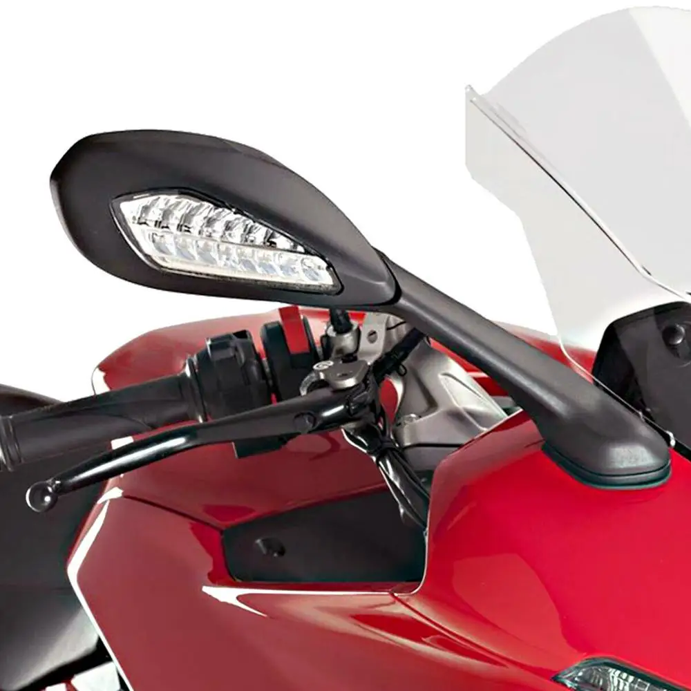 Motorcycle Rearview Mirror LED Turn Signal Light For Ducati 939 Supersport 2017-2019 2018 | Автомобили и мотоциклы