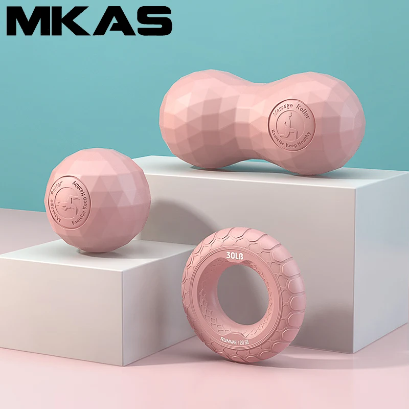 Массажный ролик для фитнеса мяч Лакросса массажа арахиса линия мышц спины ног