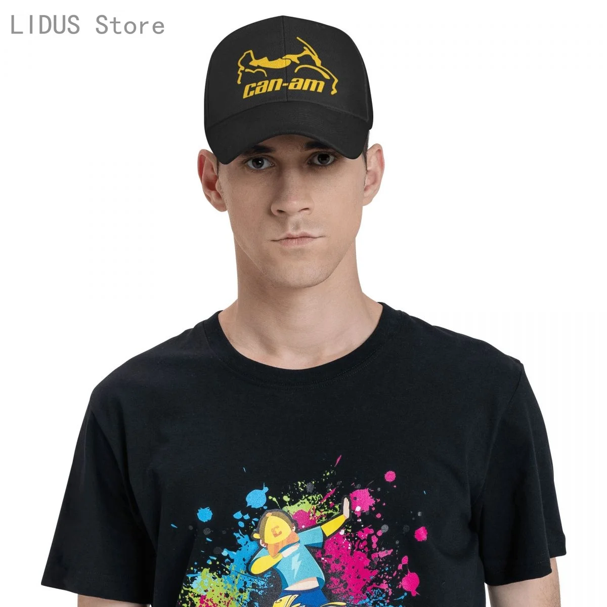 

Fashion hats Can Am Motorcycles Printing baseball cap Men and women Summer Caps New Youth sun hat