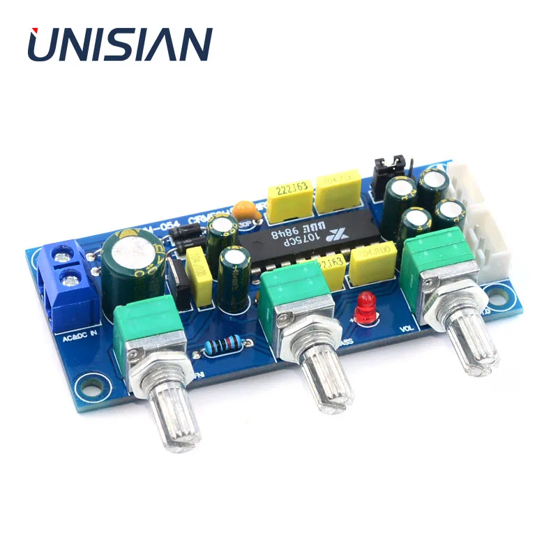 Плата тонального сигнала UNISIAN XR1075 BBE цифровая плата управления звуком