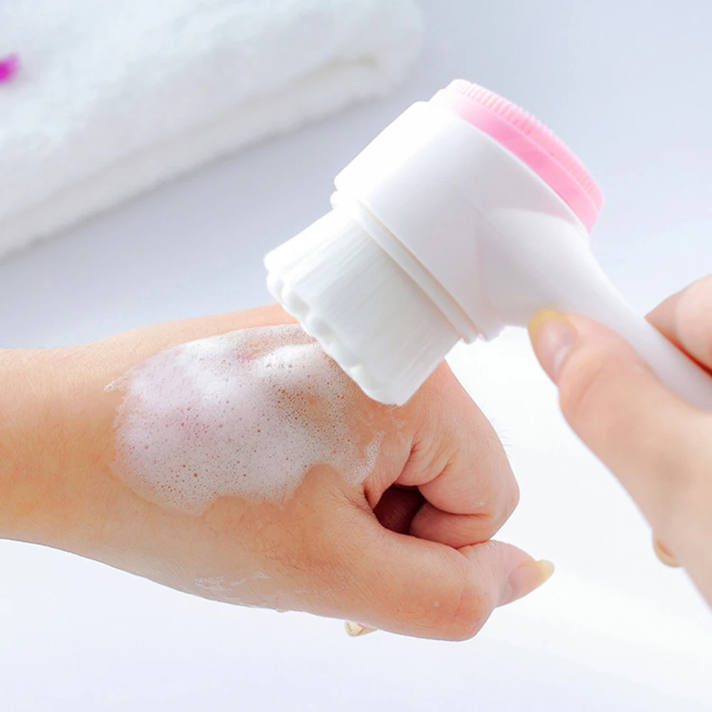 2 шт. силиконовые двусторонние щётки для чистки|Устройства чистки лица| |