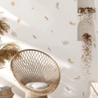 Креативные настенные стикеры в стиле бохо с листьями для детской комнаты, для маленьких девочек и мальчиков, для гостиной, Скандинавская детская винтажная наклейка, украшение для дома