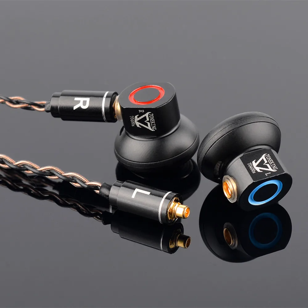 TONEKING TO400s 400Ohm Высокая чувствительность графеновая диафрагма плоский Hifi музыкальный монитор DJ Studio стерео металлические наушники TO600 \ TO150
