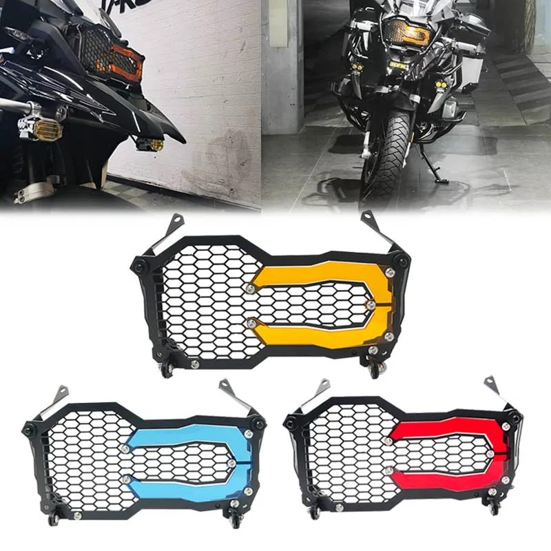 For BMW R1250GS LC Adventure R1250 GS ADV 2019-2021 2020 Motorcycle Headlight Protector Grille Guard Cover Headlight Net Grill