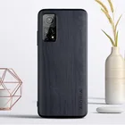 Чехол для Xiaomi Mi 10T Pro, мягкий ТПУ + искусственная древесина, тонкий защитный чехол-накладка для xiaomi mi 10t mi10t pro 10tpro, чехол