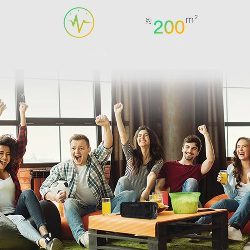 

Bluetooth Speaker 40W High Power Subwoofer Outdoor Portable Waterproof o