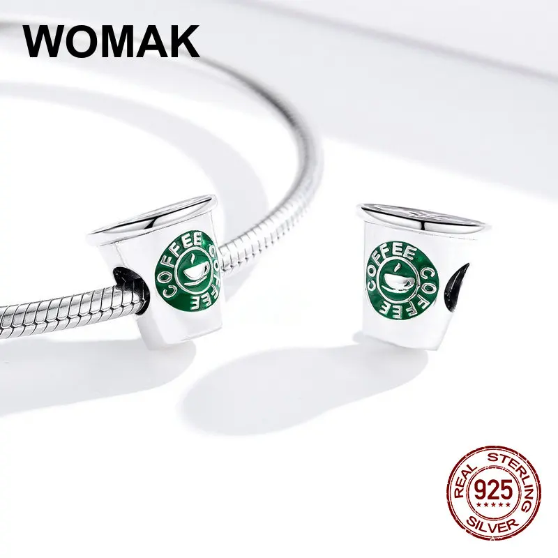 Бусина-Шарм для браслета из 100% серебра 925 пробы